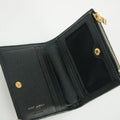 YSL Saint Laurent Black Cassandre Matelasse Bifold Wallet #2965 by Bolt Boutique