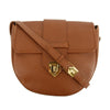 YSL Saint Laurent Leather Crossbody Bag Brown #2736