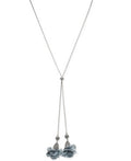 Inc Fabric-Flower 37 Inches Lariat Necklace by Vanessa Jane