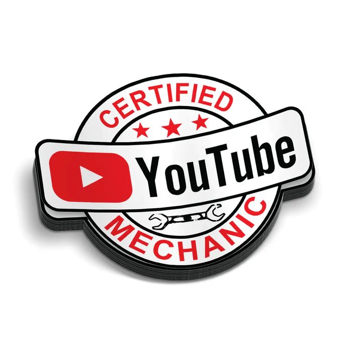 YT Mechanic Hard Hat Decal by Armed American Supply