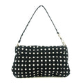 Yves Saint Laurent Canvas Black Polka Dot Shoulder Bag #5276 by Bolt Boutique