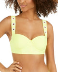 DKNY Grommet-Strap Underwire Bikini Top by Vanessa Jane