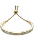 Alfani Pave Curved Bar Slider Bracelet by Vanessa Jane