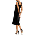 Lucy Paris Velvet Ruffle Smocked MIDI Dress by Vanessa Jane