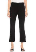 Karen Kane Womens Cropped Button-up Hem Pants, Size XS by Vanessa Jane