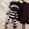 Wool Knit Buddy | Zachary the Zebra by Finn + Emma