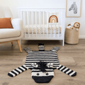 Organic Wool Play Mat + Nursery Rug | Zebra by Finn + Emma