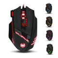 Zelotes 8000 DPI 8 Button USB LED Light Optical Wired Gaming Mouse by DailySale