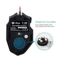Zelotes 8000 DPI 8 Button USB LED Light Optical Wired Gaming Mouse by DailySale