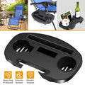 Zero Gravity Chair Cup Holder Clip On Side Tray by DailySale