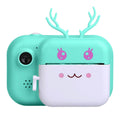 Zero Ink Selfie Camera 1080P HD Video Recorder with Dual Lens 3 Roll Print Papers by DailySale