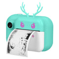 Zero Ink Selfie Camera 1080P HD Video Recorder with Dual Lens 3 Roll Print Papers by DailySale