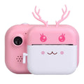 Zero Ink Selfie Camera 1080P HD Video Recorder with Dual Lens 3 Roll Print Papers by DailySale