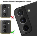 ZeroDamage Camera Lens Protector (2-Pack) - Samsung Galaxy S22 by Zerodamage Sahara Case LLC