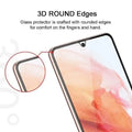 ZeroDamage Clear Tempered Glass Screen Protector (2-Pack) - Samsung Galaxy S21 5G (2021) by Zerodamage Sahara Case LLC