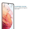 ZeroDamage Clear Tempered Glass Screen Protector (2-Pack) - Samsung Galaxy S21 5G (2021) by Zerodamage Sahara Case LLC