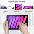 ZeroDamage Clear Tempered Glass Screen Protector - Apple iPad mini (A17 Pro) and Apple iPad mini (6th Generation 2021) by Zerodamage Sahara Case LLC
