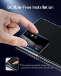 ZeroDamage FlexiGlass Camera Lens Protector (2-Pack) - Samsung Galaxy S21 Ultra 5G (2021) by Zerodamage Sahara Case LLC