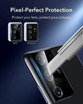 ZeroDamage FlexiGlass Camera Lens Protector (2-Pack) - Samsung Galaxy S21 Ultra 5G (2021) by Zerodamage Sahara Case LLC