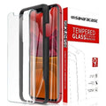 ZeroDamage Clear Tempered Glass Screen Protector (2-Pack) - iPhone 11 by Zerodamage Sahara Case LLC