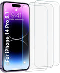 ZeroDamage Ultra-Strong Tempered Glass Screen Protector (2-Pack) - iPhone 14 Pro by Zerodamage Sahara Case LLC
