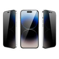 ZeroDamage Ultra-Strong+ Tempered Privacy Glass Screen Protector (2-Pack) - iPhone 14 Pro Max by Zerodamage Sahara Case LLC