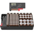 Zerodark Battery Organizer with Detachable Battery Tester by DailySale