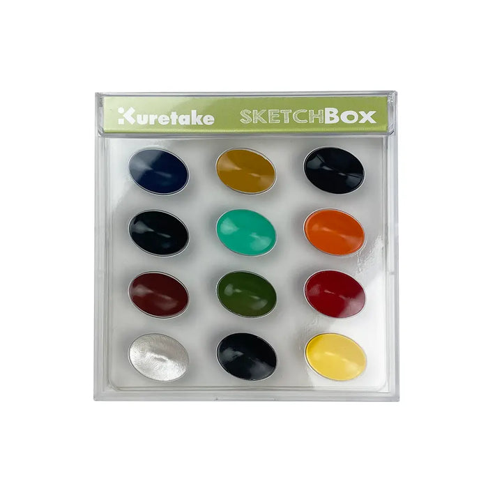 Zig Watercolor Custom Palette 12 colors by ShopSketchBox