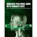 Zime Winner Gaming Headphones 65ms Low Latency TWS Bluetooth Earphone With Mic Bass Audio Sound Positioning by DailySale