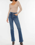 Zina High Rise Vintage Bootcut Jeans - Dark by Boutique 23