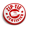 Zip Tie Hard Hat Decal