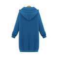 Zipper Front Pocket Drawstring Hoodie by DailySale