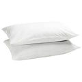Zippered Waterproof Bed Bug/Dust Mite Fabric Pillow Covers by DailySale
