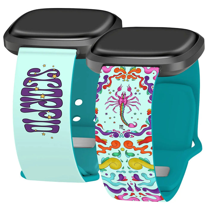 Zodiac Collection HD Fitbit Versa 3 & Sense 1 Watch Band by Affinity Bands