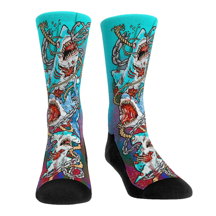 Zombie Sharks by Rock 'Em Socks
