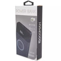 Zone One 15,000mAh LED Dual-USB and Wirless Charging Power Bank by DailySale