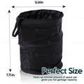 Zone Tech Universal Traveling Portable Car Trash Can by DailySale
